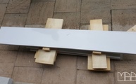 Lieferung der Marmor Fensterbänke Micro Sivec kunstharzgebunden in Köln