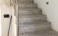 Aufmaß für die Granit Treppe