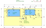 CAD Zeichnung der Granitplatte in Köln