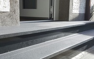 Nero Devil Black Granit Treppen