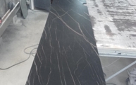 Produktion - Noir Desir Laminam Abdeckplatte