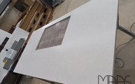 Produktion - Nolita Silestone Arbeitsplatte mit Ausschnitt