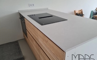 Kücheninsel mit Nolita Silestone Arbeitsplatte