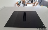 Ceranfeld in der Nolita Silestone Arbeitsplatte
