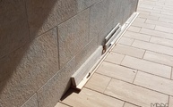 Granit Padang Giallo Sockelleisten mit polierter Oberfläche