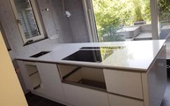 1141 Pure White / Perfect White Caesarstone Küche