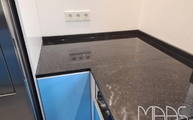 Star Galaxy Granit Arbeitsplatten mit polierten Oberflächen