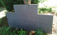 Granit Steel Grey mit geflammt und gebürsteter Oberfläche und 3,0 cm Stärke