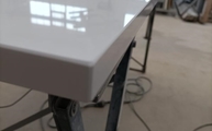 Produktion - Polierte SU200 Royal White Diresco Arbeitsplatte