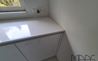 SU200 Royal White Diresco Arbeitsplatte in 2 cm