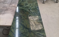 Produktion - Vitoria Regia Granit Arbeitsplatte