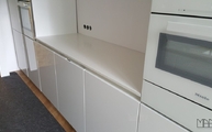 Weiße Arbeitsplatten aus Keramik Dekton