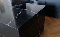 IKEA Küche in Konstanz mit Eternal Noir Silestone Arbeitsplatten und Seitenwangen