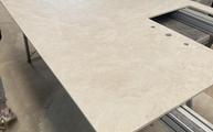 Produktion - Ars Beige Porcelanosa Arbeitsplatte in 1,2 cm 