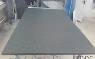 Produktion - Granit Arbeitsplatte Black Cloudy