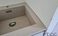 Spüle aus dem Aged Clay von Porcelanosa