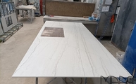 Produktion - Neural Dekton Arbeitsplatte mit Ausschnitt