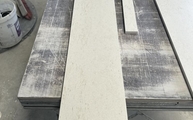 Produktion - Danae Dekton Rückwand und Wischleiste