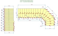 CAD Zeichnung der Granittreppen