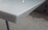 Produktion - Silestone Tischplatte Lagoon in 1,2 cm Stärke