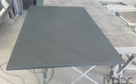 Produktion - Schiefer Tischplatte Iron Black in 2 cm