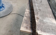Produktion - Granit Wischleiste Tan Brown