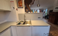 Montage in Lübeck der Soke Dekton Rückwände