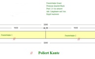 CAD Zeichnung der Granit Fensterbänke in Lüneburg