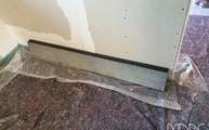 Lieferung der Black Pearl Granit Fensterbänke