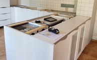 Aufmaß für Caesarstone Arbeitsplatten in Kleinpaschleben bei Magdeburg