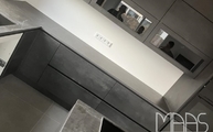 Montage der Laos Dekton Arbeitsplatten in Magdeburg