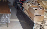 Tan Brown Granit Platte