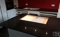 Caesarstone Black Noir Arbeitsplatten