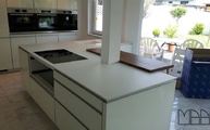 Küchenbloch mit Zenith Dekton Arbeitsplatten