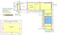 CAD Zeichnung der Küche in Marl