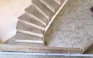 Aufmaß der Treppe in Mayen