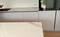 Küche in Meerbusch mit Opera Dekton Arbeitsplatten