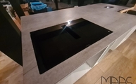 Soke Dekton Arbeitsplatte mit Ceranfeld