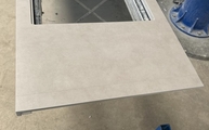Produktion - 1,2 cm Stärke der Pietra di Luna Neolith Arbeitsplatte