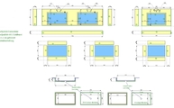 CAD Zeichnung der Waschtischplatten