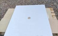 Lieferung in Much der Silestone Duschtasse Cincel Grey