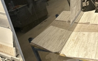 Produktion - Nero Assoluto India Granit Arbeitsplatte mit polierter Oberfläche