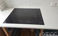 Kochfeld in der Altissimo Marazzi Arbeitsplatte