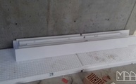 Lieferung in München der Silestone Fensterbänke Blanco Zeus Extreme