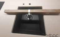 Danae Dekton Arbeitsplatte mit Unterbaubecken