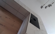 Ceranfeld in der Entzo Dekton Arbeitsplatte