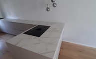 Küche in München mit Entzo Dekton Arbeitsplatten