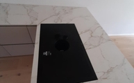 Entzo Dekton Arbeitsplatte mit Ceranfeld
