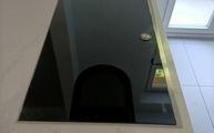 Kochfeld in der Ethereal Dusk Silestone Arbeitsplatte