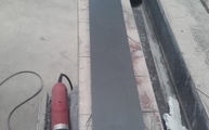 Produktion - Micron Dekton Fensterbank